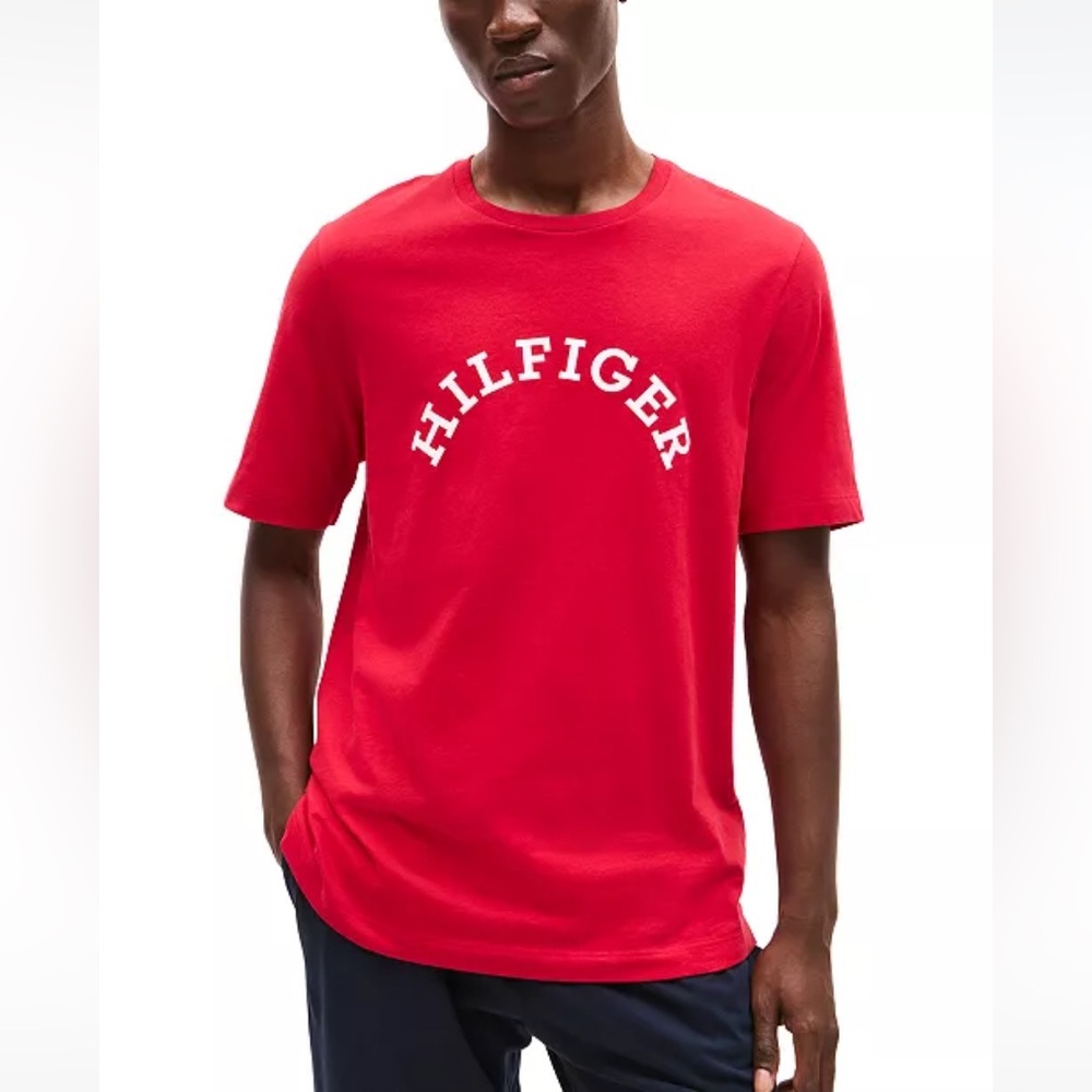 NWT Tommy Hilfiger Logo Short Sleeve Cotton T-Shirt XL